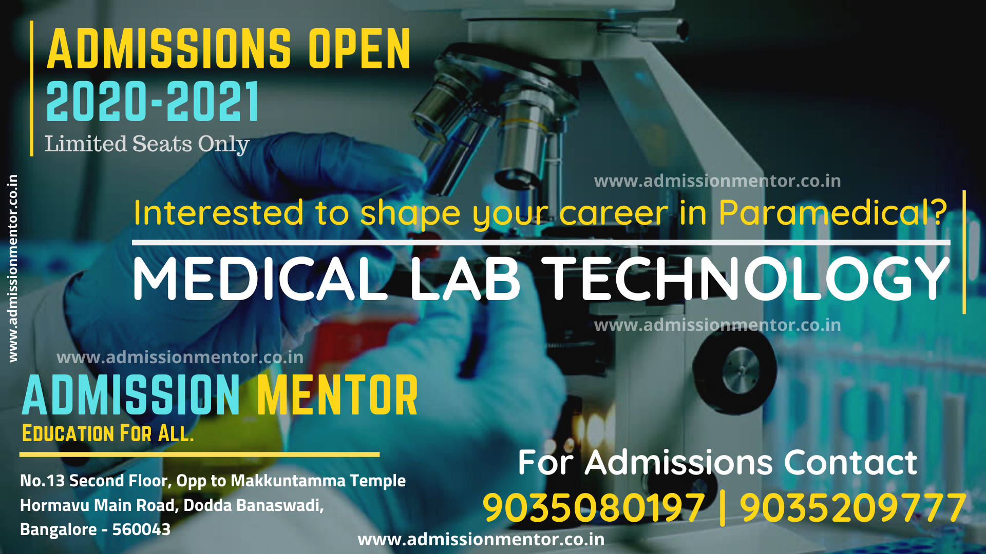 PARAMEDICAL ADMISSIONS